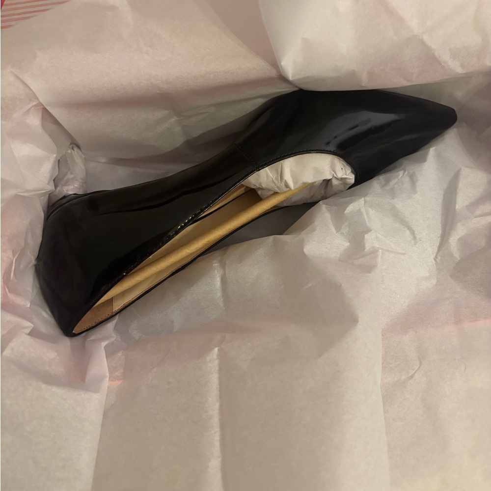 Alex Marie Black Patent • Man Made • kitten Heel Pumps • sleek • Dillards brand• - Picture 17 of 17